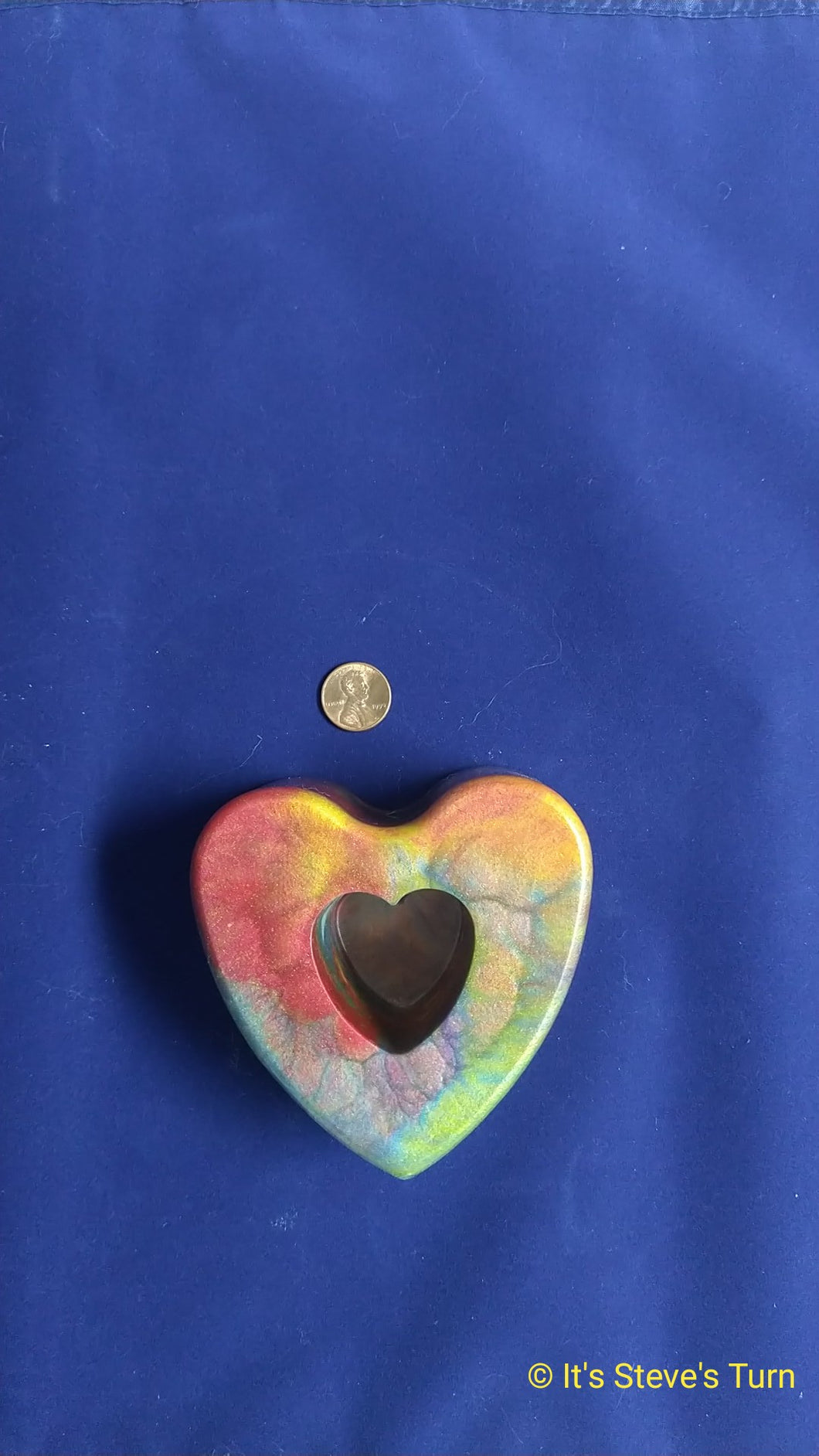 Resin Casting - Heart with Cavity 2182
