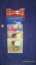 Load image into Gallery viewer, Resin Coasters - 4pc Square with Holder