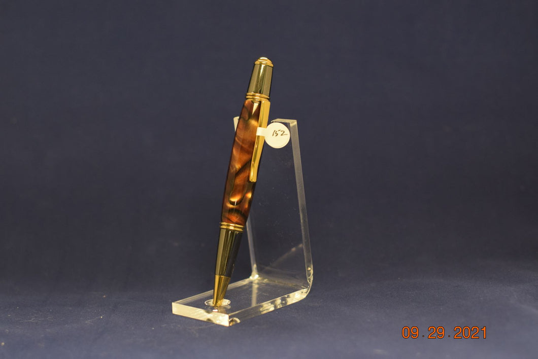LeRoi LB Gold/Gunmetal Ballpoint Pen 2152