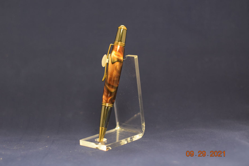 LeRoi LB Gold/Gunmetal Ballpoint Pen 2153